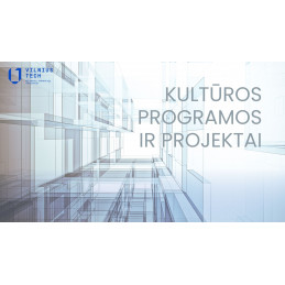 Kultūros programos ir...