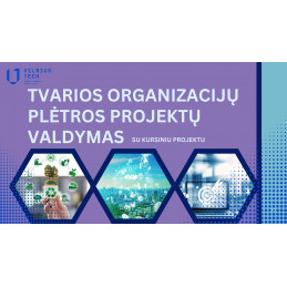 Tvarios organizacijų...