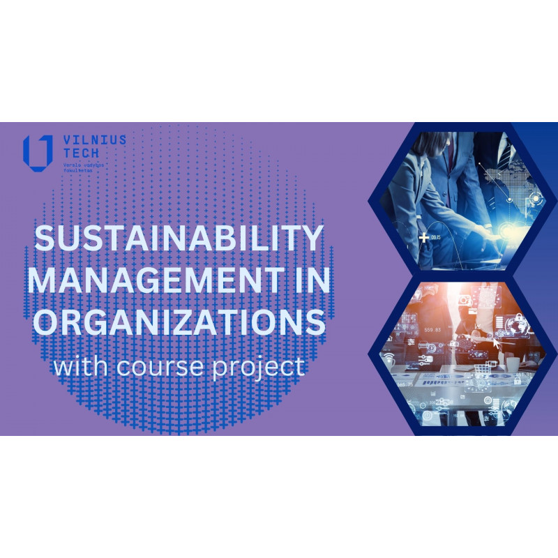 Sustainability Management in Organizations (with course project)