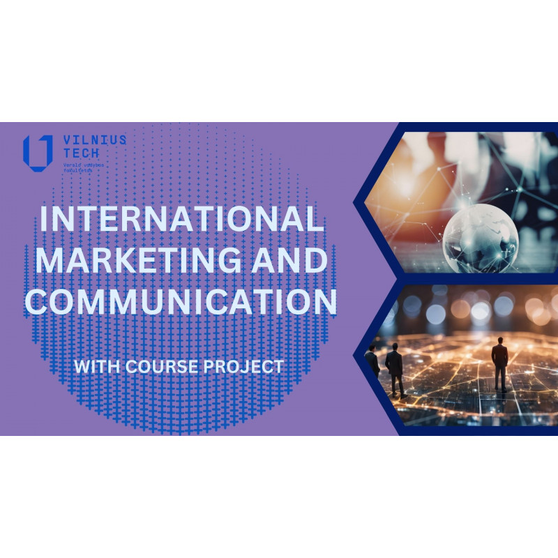 International Marketing and Communication (with Course Project)